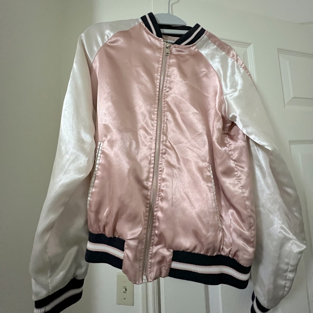 Pink and White Jacket
